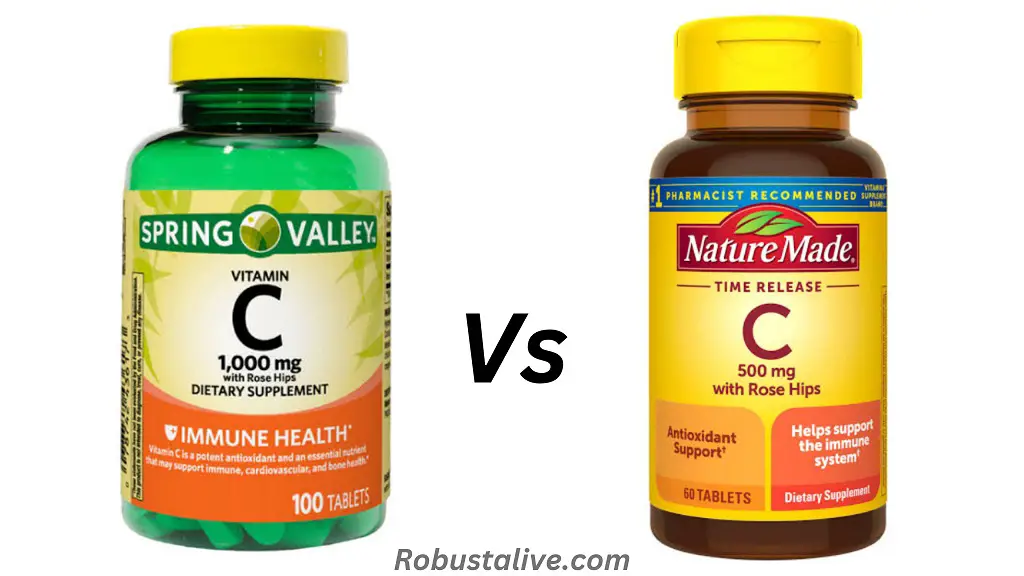 Nature Made Vs Natures Bounty