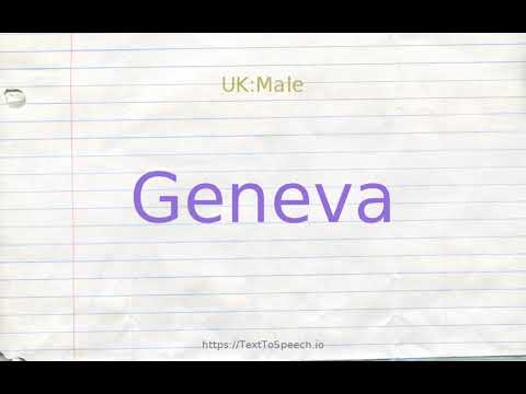 How To Pronounce Genevieve