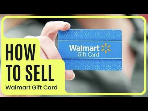Where Can I Sell A Walmart Gift Card