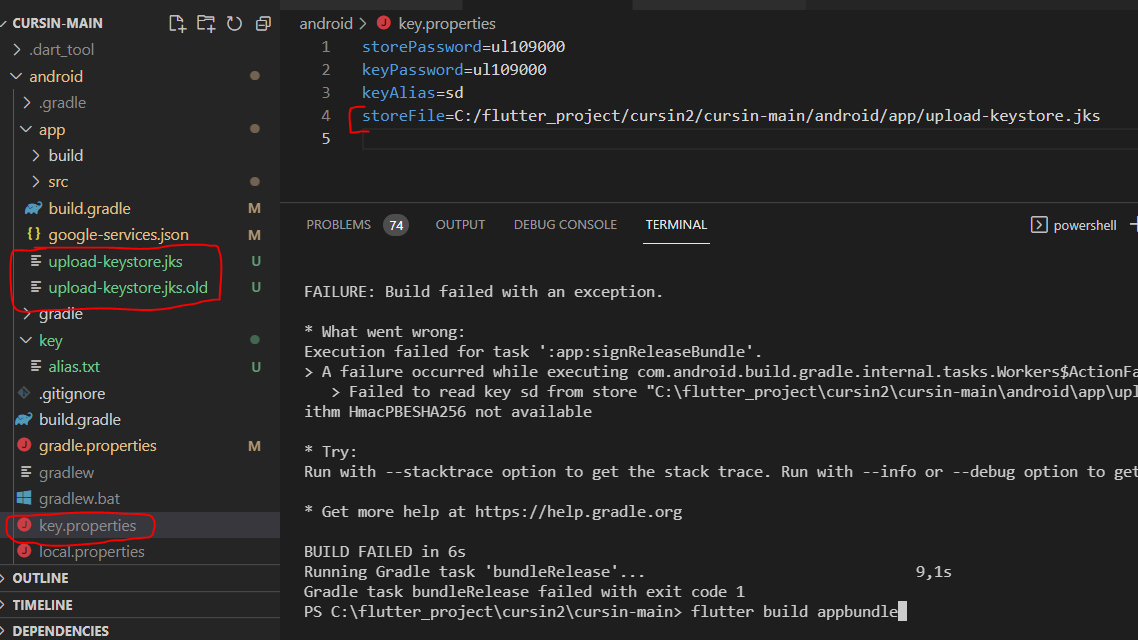 Javasecurityinvalidkeyexception Failed To Unwrap Key Flutter Encrypt Android