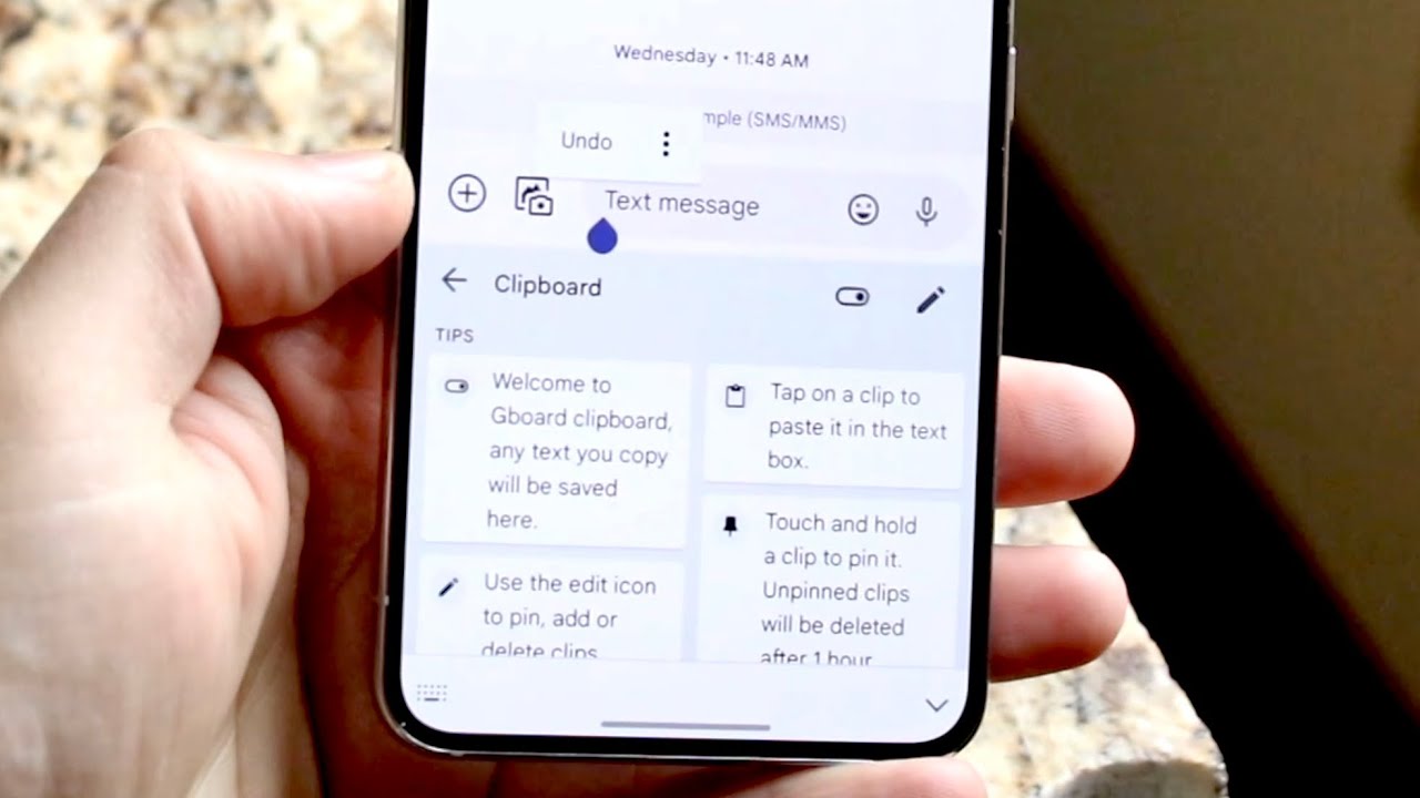 Finding Clipboard On Android Phone