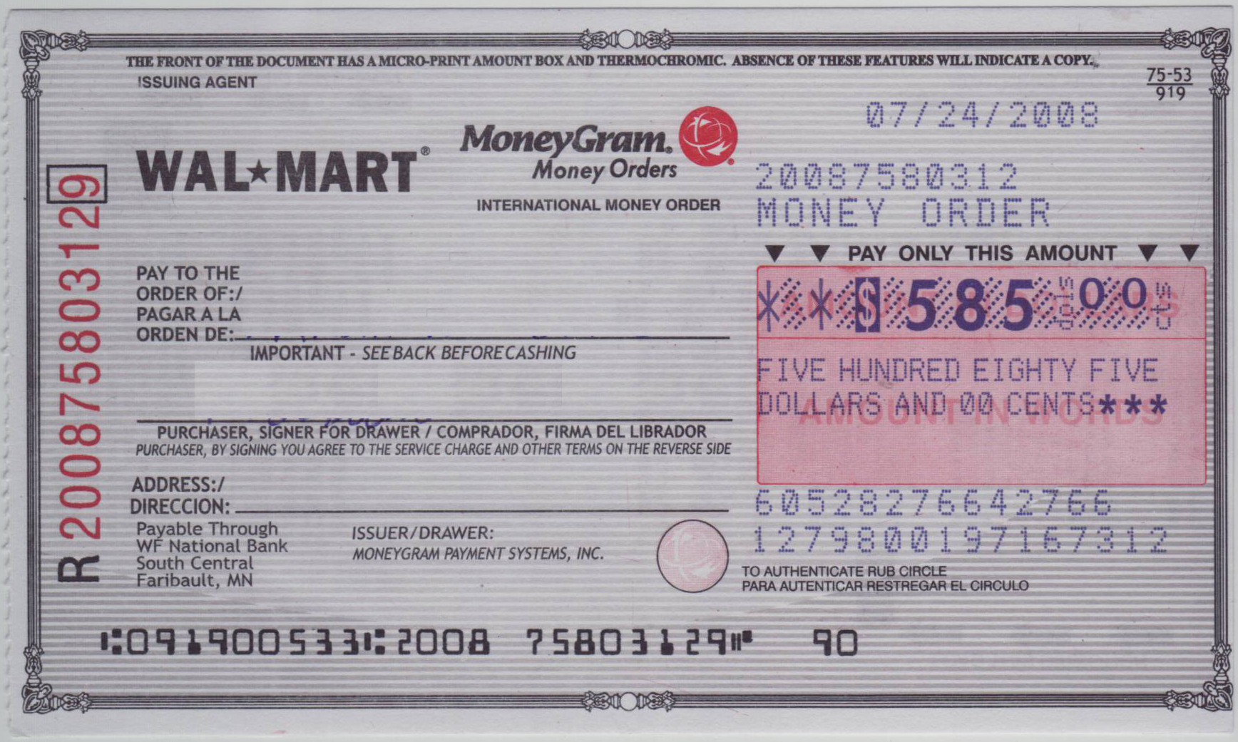 Walmart Order Filler Pay
