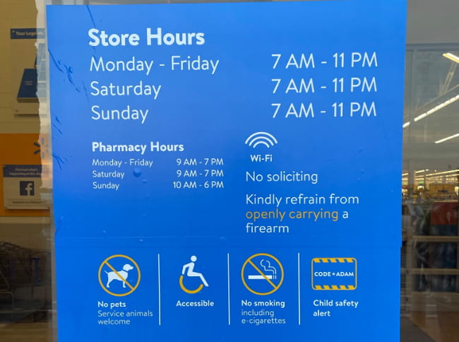 What Time Does The Deli Open At Walmart
